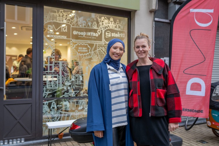 Pop-up Buurtpunt geopend in Dendermonde